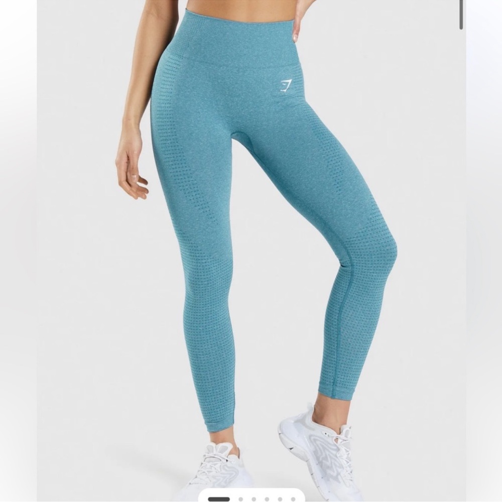 Gymshark Vital Seamless 2.0 Teal Leggings